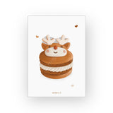 Carte | Macaron renne