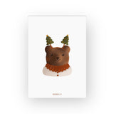 Carte | Ours de Noël