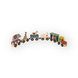 Petit train en bois | Animaux