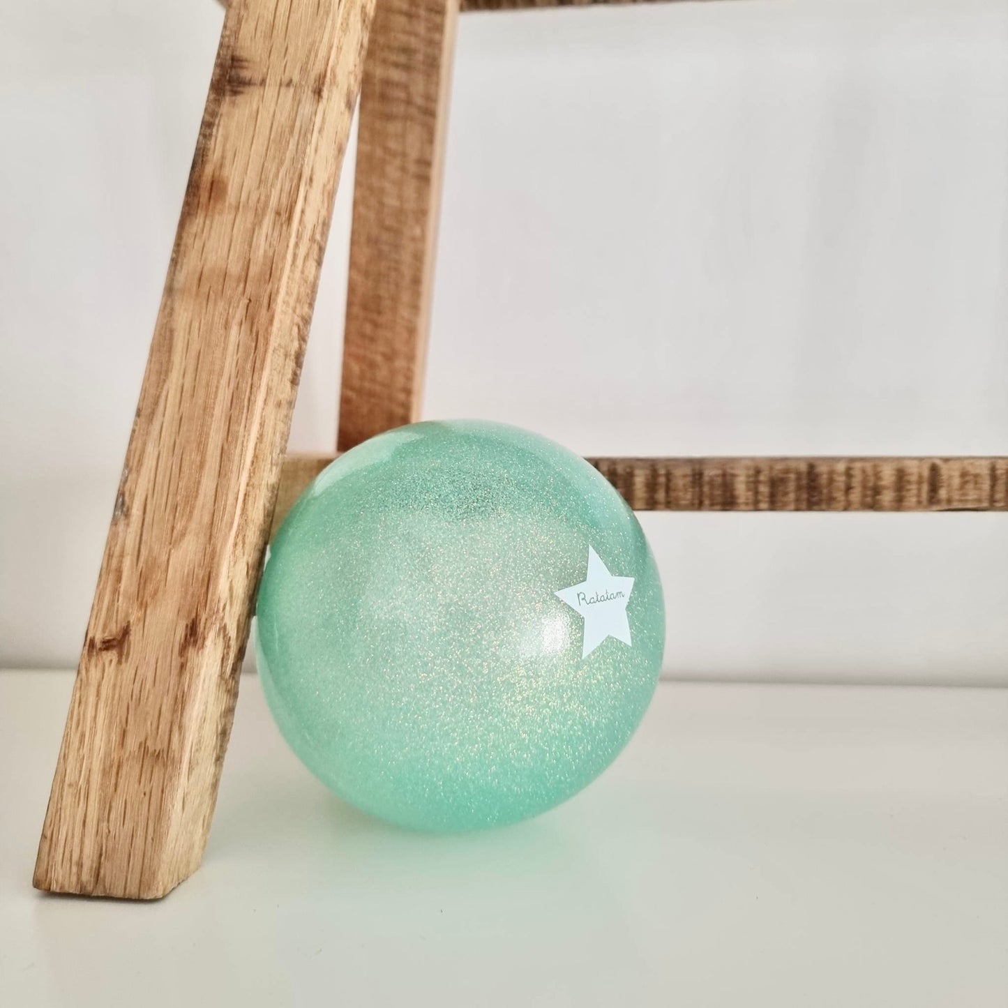 Ballon pailleté | Bleu | 10cm