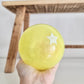 Ballon pailleté | Jaune | 10cm