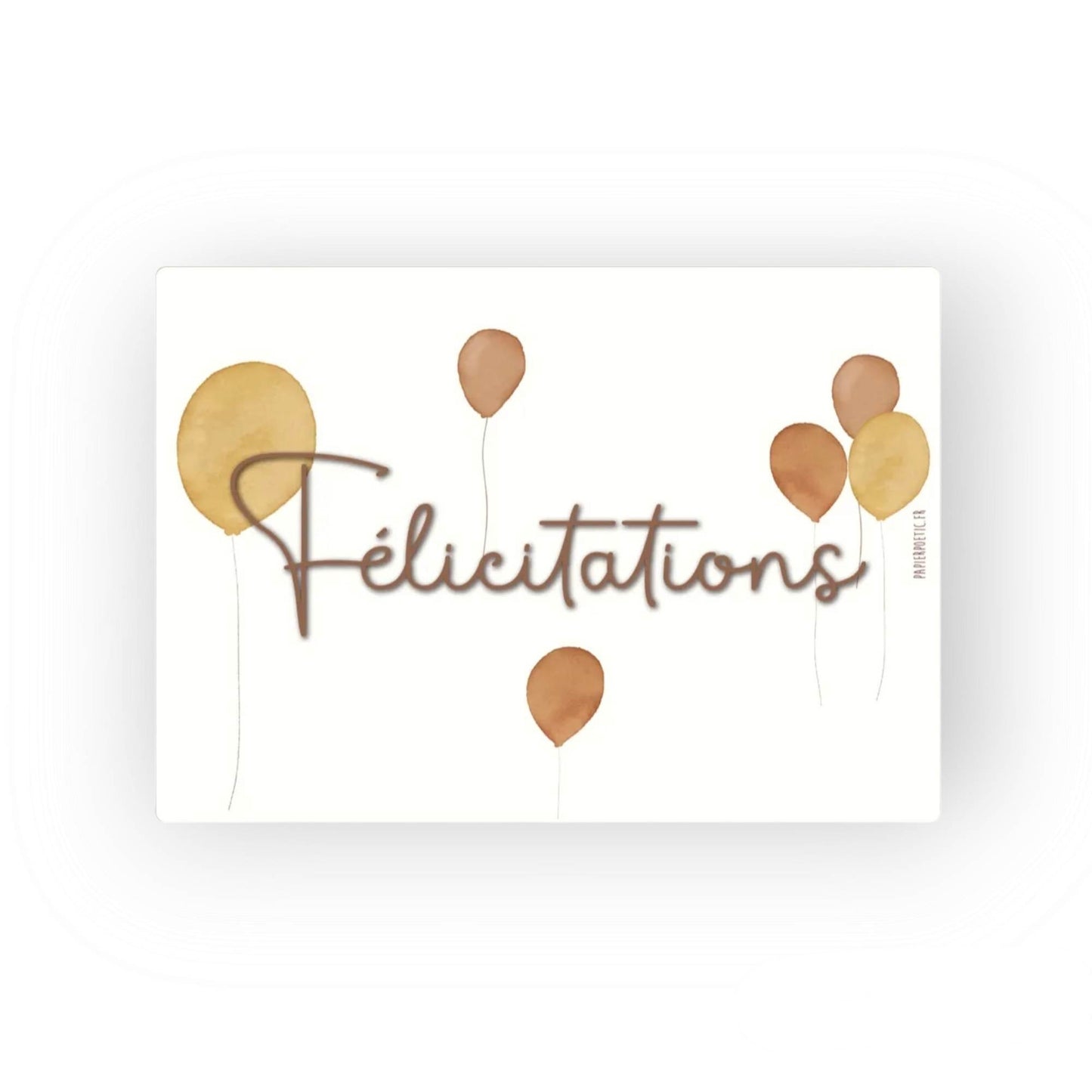 Carte Félicitations