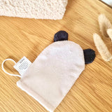 Gant de toilette enfant | Panda