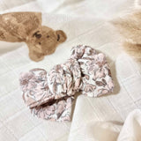 Barrette noeud papillon | Vintage rose poudré