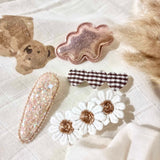 Lot de 4 barrettes | Rose
