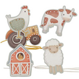 Cartes à lacer | Little Farm