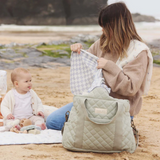 Sac à langer | Matelassé sauge