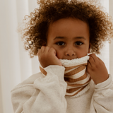 Snood | Gaze rayures larges