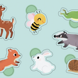 Mes premières gommettes | Les bébés animaux