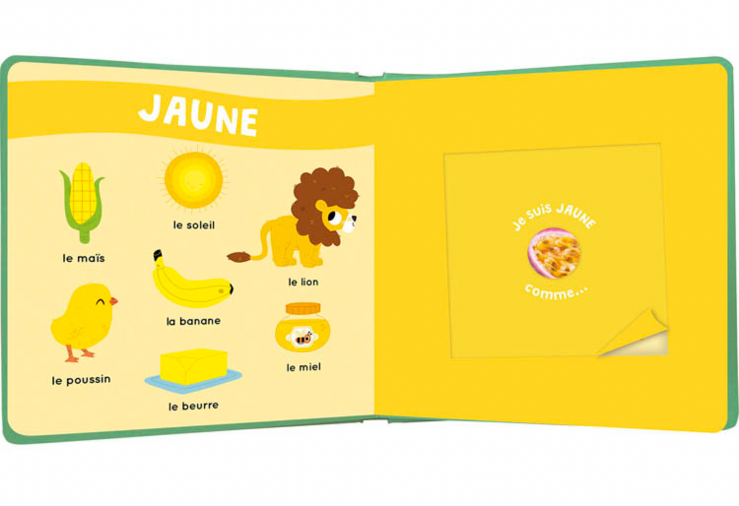 Mon livre des odeurs et des couleurs | Fruits en folie