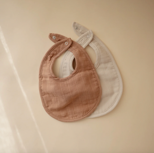 Bavoirs en tissu | Beige