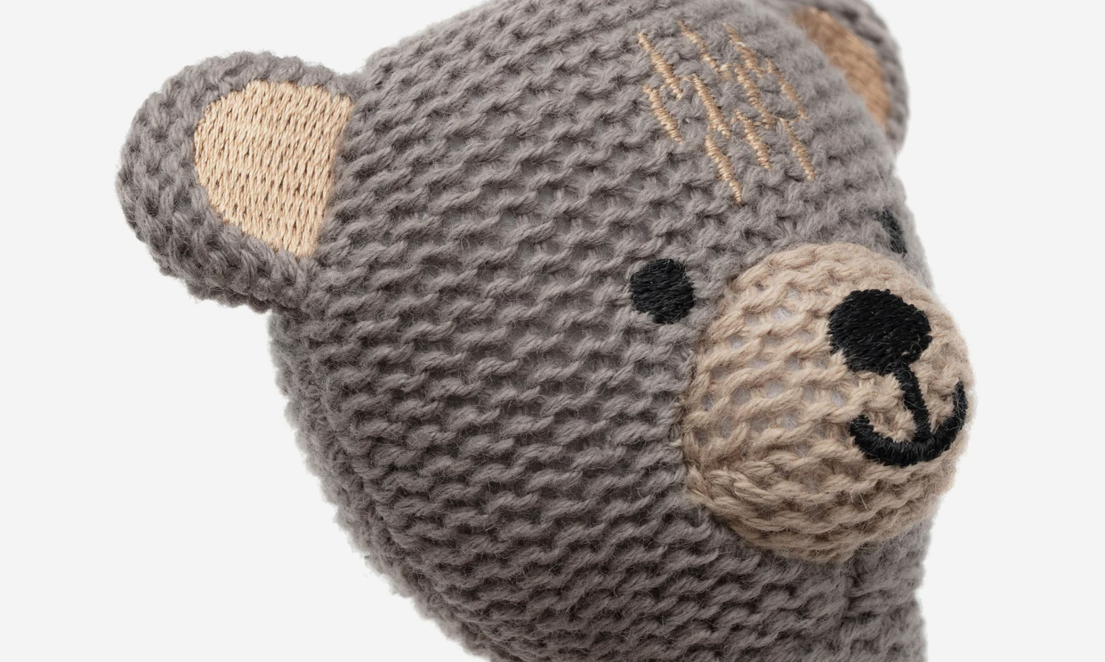 Hochet en tricot | Bear