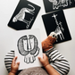 Cartes noir & blanc | Jungle