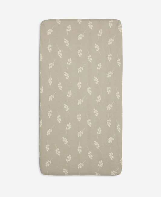 Drap housse 40/50 x 80/90cm | Twig Olive Green