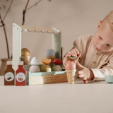 Stand de glaces en bois