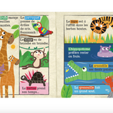 Mon journal en tissu | Animaux du safari