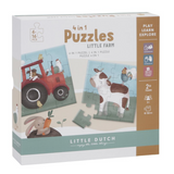 Puzzle 4 en 1 | Little Farm