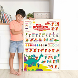 Poster à stickers | Premiers apprentissages