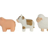 Jouet de bain | Set 3 figurines Little Farm