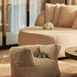 Fauteuil velours côtelé | Olive Green