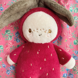 Peluche doudou | Fraise