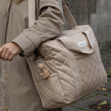 Sac à langer | Matelassé beige