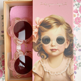 Lunettes de soleil | Bébé fleur paillettes