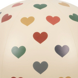 Ballon de plage | Coeurs colorés