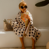 Serviette microfibres | Coeurs