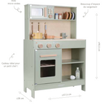 Cuisine en bois | Verte