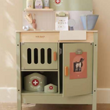 Cabinet vétérinaire en bois