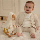 Peluche d'activités Oie | Newborn Neutrals