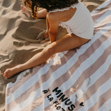 Serviette microfibres | Minus à la flotte rose