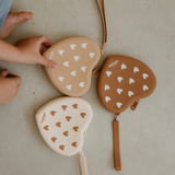 Porte-monnaie | Coeurs caramel