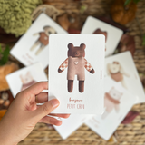 Carte | Ourson marron