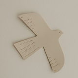 Oiseau décoratif | Beige M
