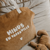 Sac XL velours | Minus en vadrouille