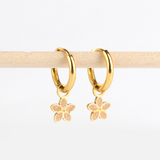 Lot de 2 charms | Golden Flora