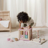 Cube d'activités en bois | Fairy Garden