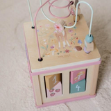 Cube d'activités en bois | Fairy Garden