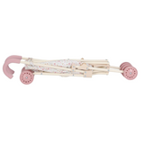 Poussette | Fleurs roses