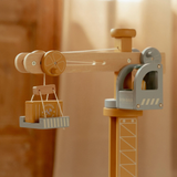 Set grue et chantier de construction