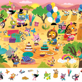 Cherche et trouve surprise | Les animaux