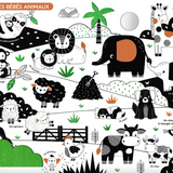 Mon très grand livre d'éveil | En noir et blanc