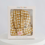 Poupée | Porte-bébé vichy camel