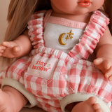 Poupée | Porte-bébé vichy rose