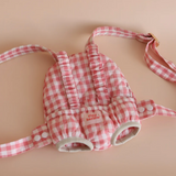 Poupée | Porte-bébé vichy rose