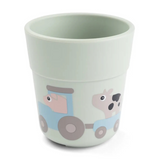 Coffret repas ventouse | Tiny farm vert