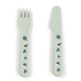 Coffret repas ventouse | Tiny farm vert