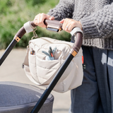 Sac de poussette matelassé | Sable